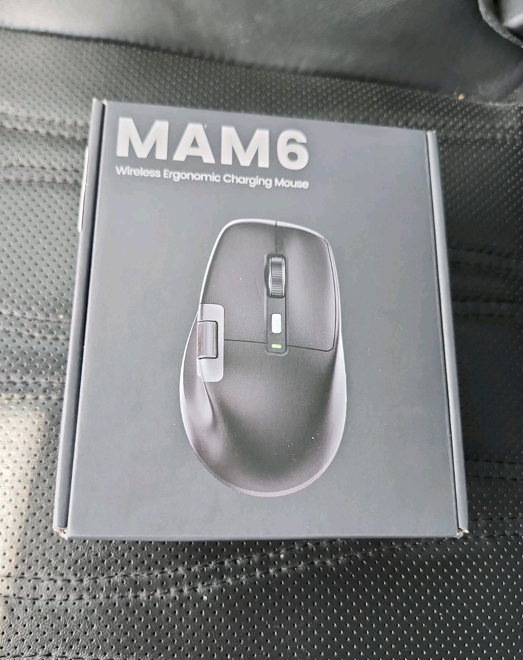 Sablute MAM6 Wireless Ergonomic Charging Mouse 2.4G + BT + Wired Multi Device
