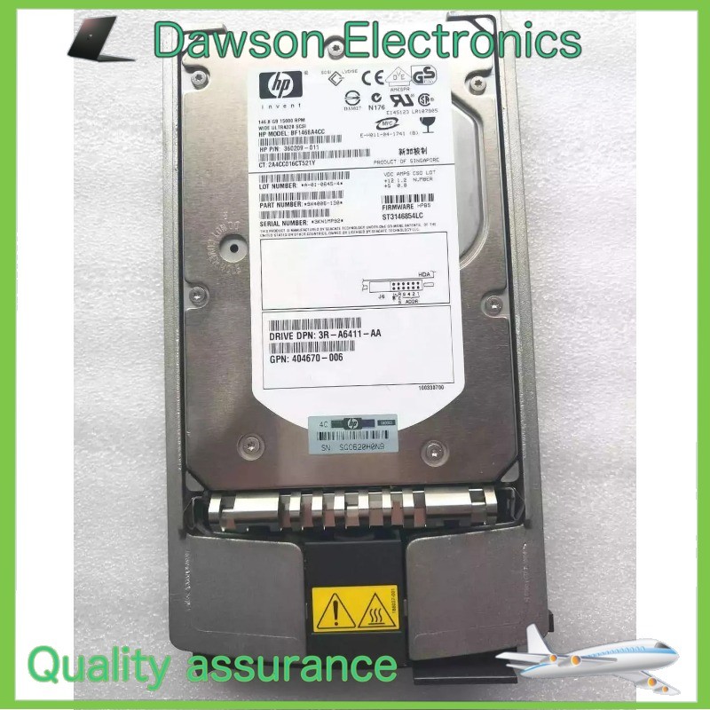 UsedHP 347708-B22 404712-001 404670-006 412751-015 146GB Ultra320 15K SCSI HDD