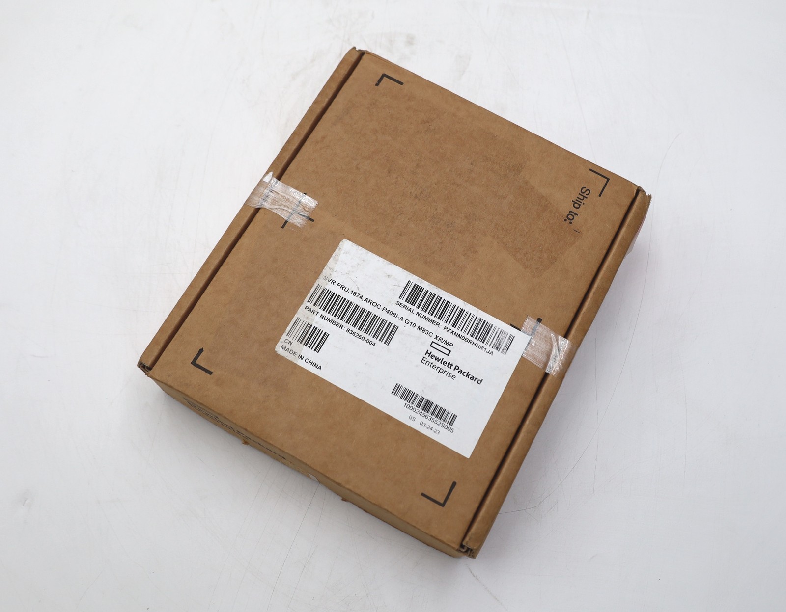 HPE 836260-004 Smart Array P408i-A SR 12G Gen10 SAS Raid Controller