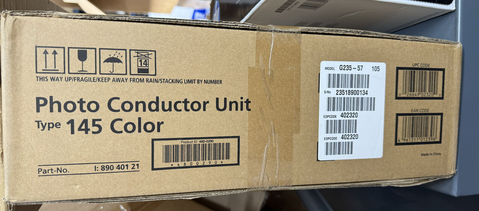 Genuine Ricoh 402320 (420243) Color Photoconductor Unit - NEW SEALED