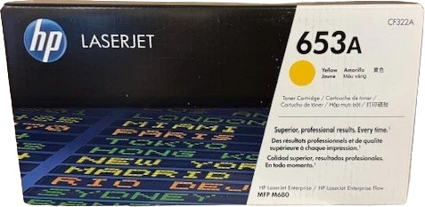HP 653A CF322A Yellow New Box (BH)