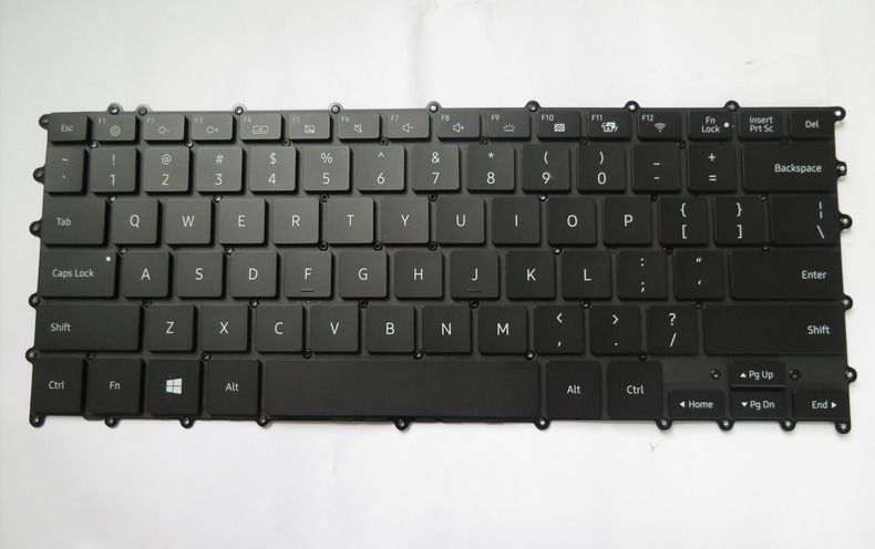 New Laptop Keyboard For Samsung NP930MBE 930MBE English US BA59-04382A Backlit 