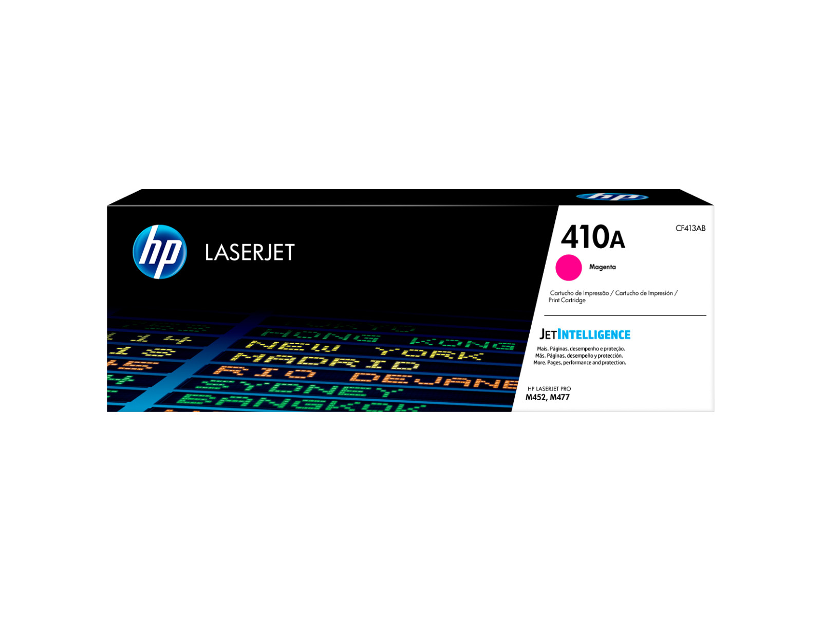 HP 410A Magenta Original LaserJet Toner Cartridge (CF413A)