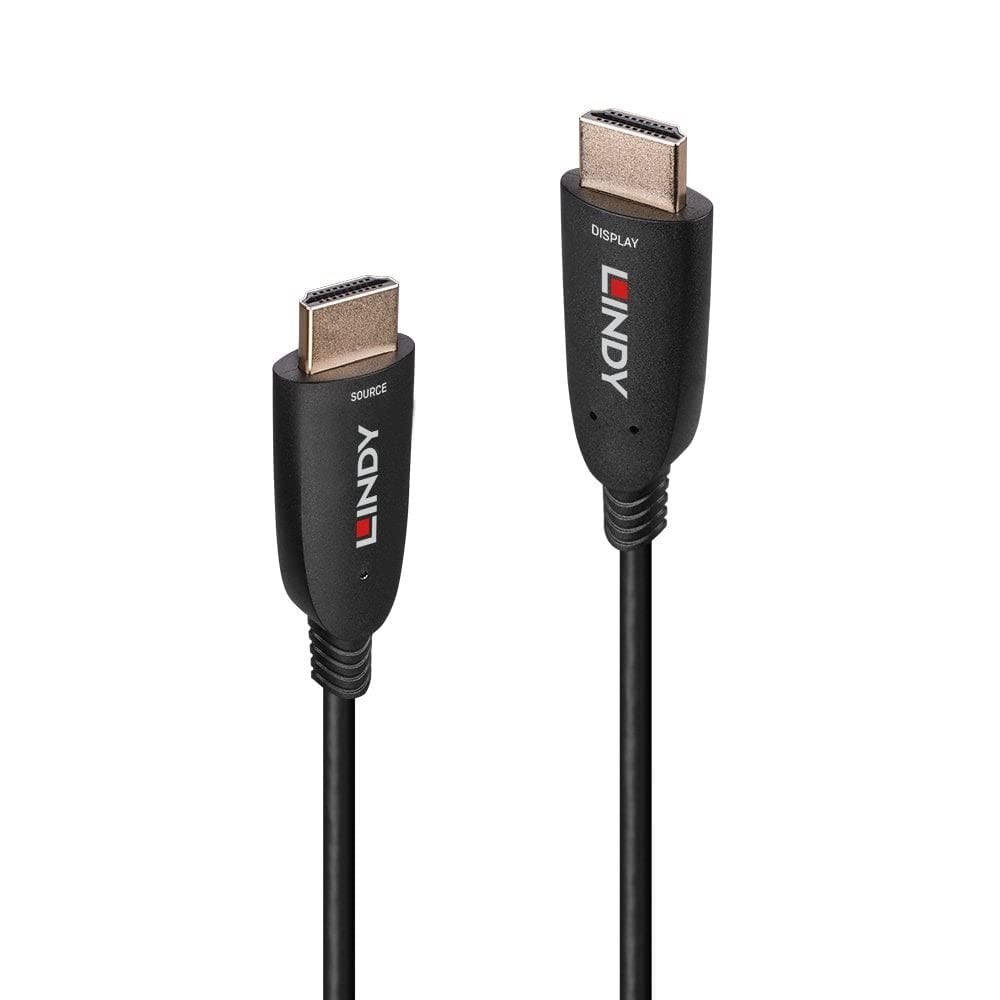 LINDY 30m Fibre Optic Hybrid HDMI 8K60 Cable
