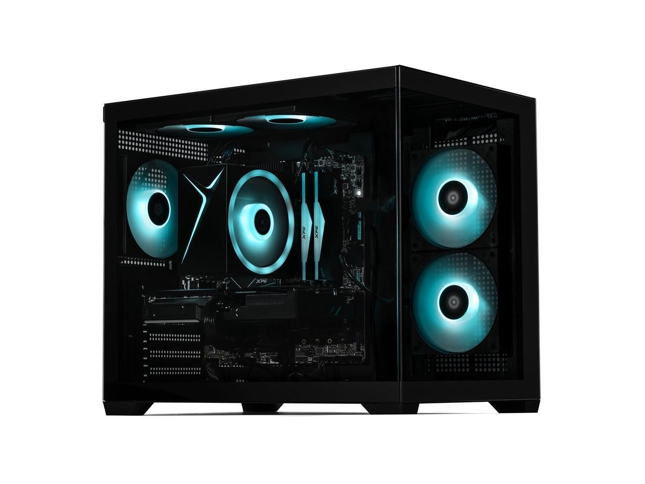 STORMCRAFT Gaming PC SIRIUS Intel Core i5-14400F NVIDIA GeForce RTX 5070- AI