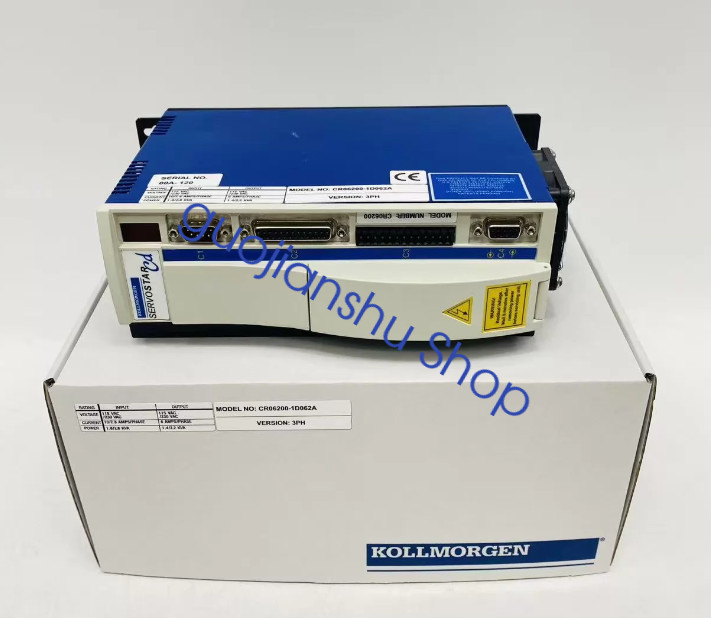 1PCS NEW KOLLMORGEN CR06200-1D062A Servo driver delivery Via Fedex/DHL