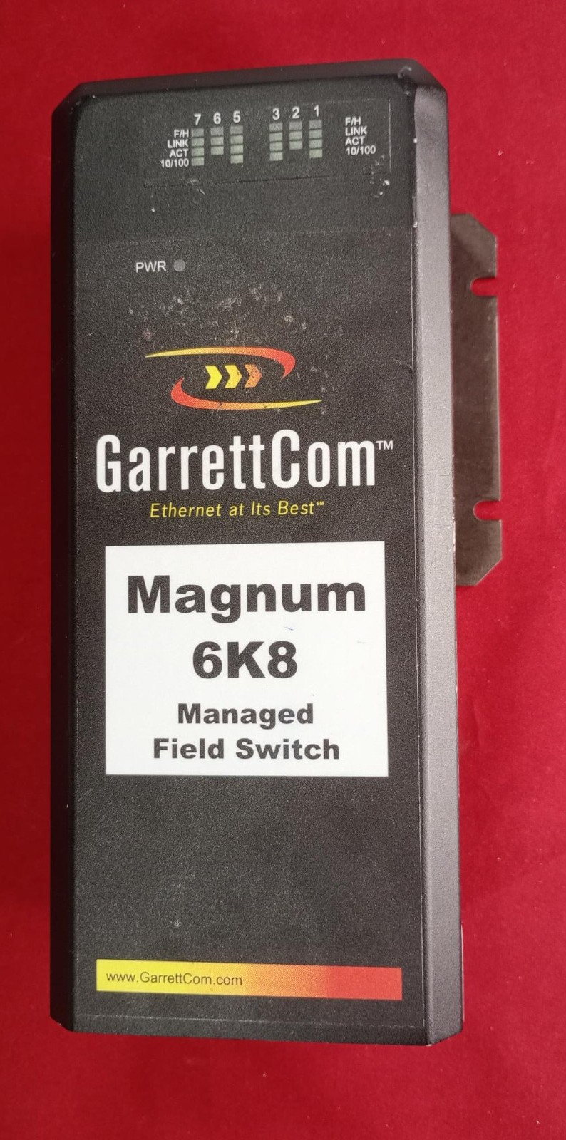 Magnum 6K8 Managed Field Network Switch FX SC Fiber Industrial Hard 6KP6V-RJSSC