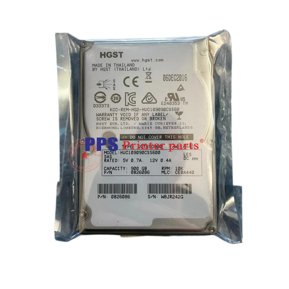 New HGST HUC109090CSS600 900GB 10K HDD 6Gb/s SAS 2.5" 64MB Cache Enterprise Bulk