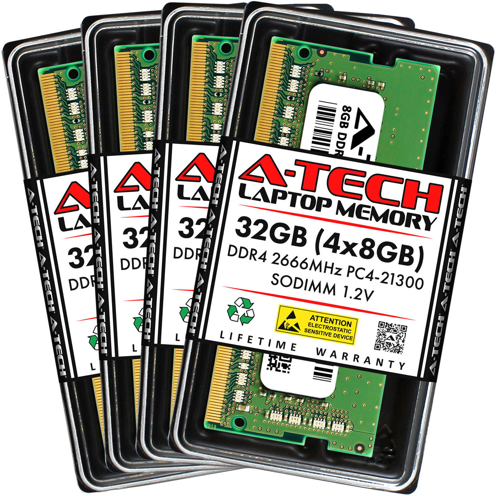 32GB 4x8GB DDR4-2666 Acer Predator PH517-51-72NU PH517-51-79E8 Memory RAM