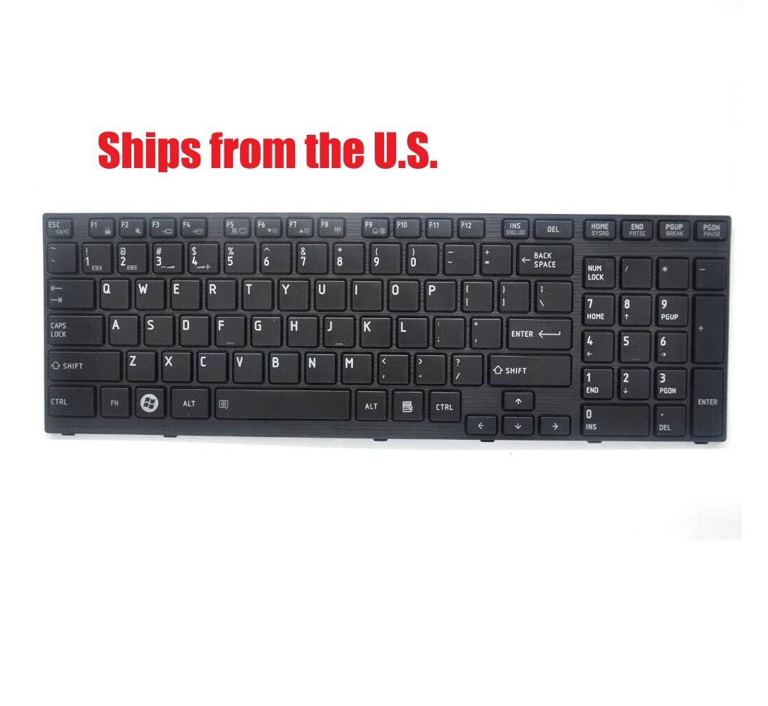 For Toshiba Satellite P755d-s5172 US Keyboard Original New Non-Backlit