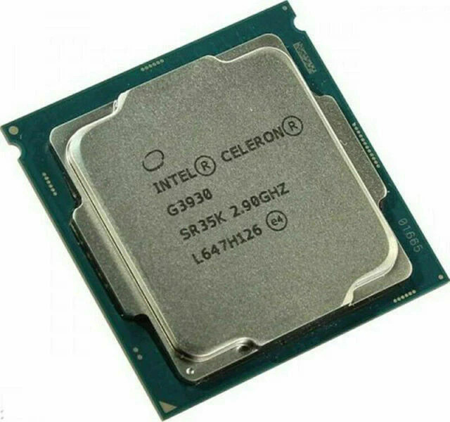 Intel Celeron G3930 2.90 GHz 2-Core 2MB SR35K GPU LGA-1151 Desktop CPU