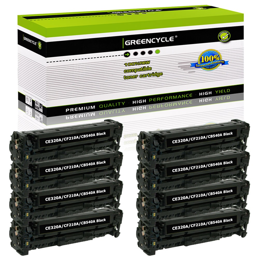8PK CF210A Toner Cartridge Fits  For HP 131A LaserJet Pro 200 Color M251n M251nw