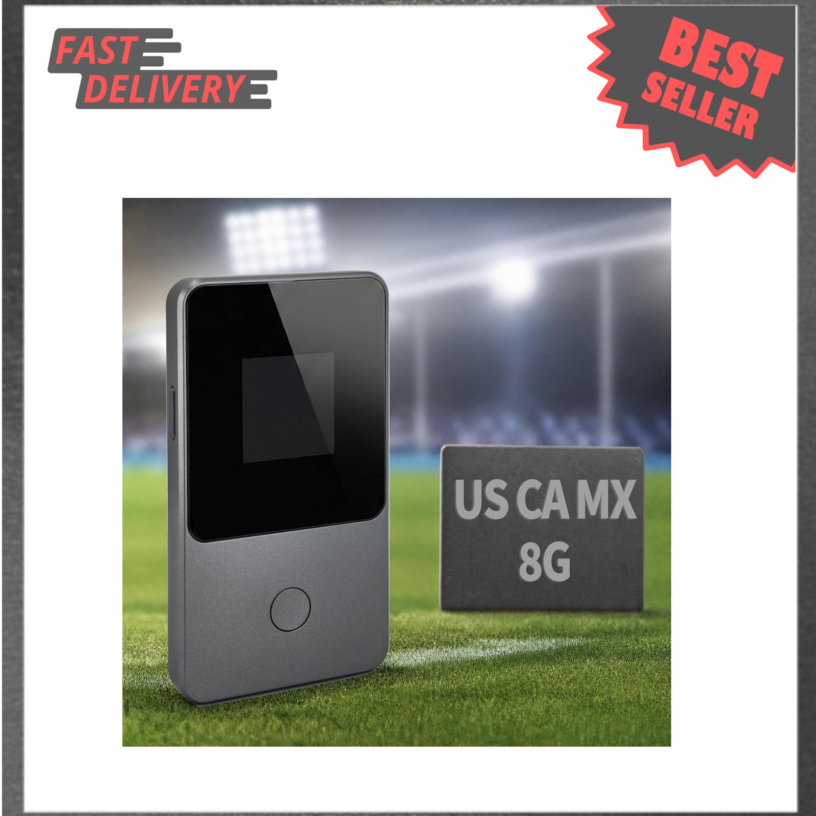 Global Pocket WiFi Hotspot No SIM 4G LTE 8 Devices for Travel Worldwide 2026
