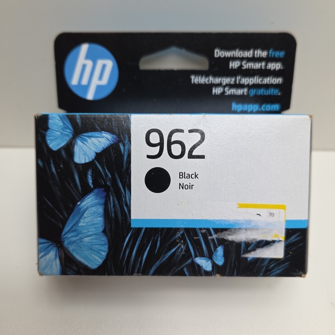 NEW GENUINE - HP 962 BLACK INK - 3HZ99AN - Sealed Box 2026