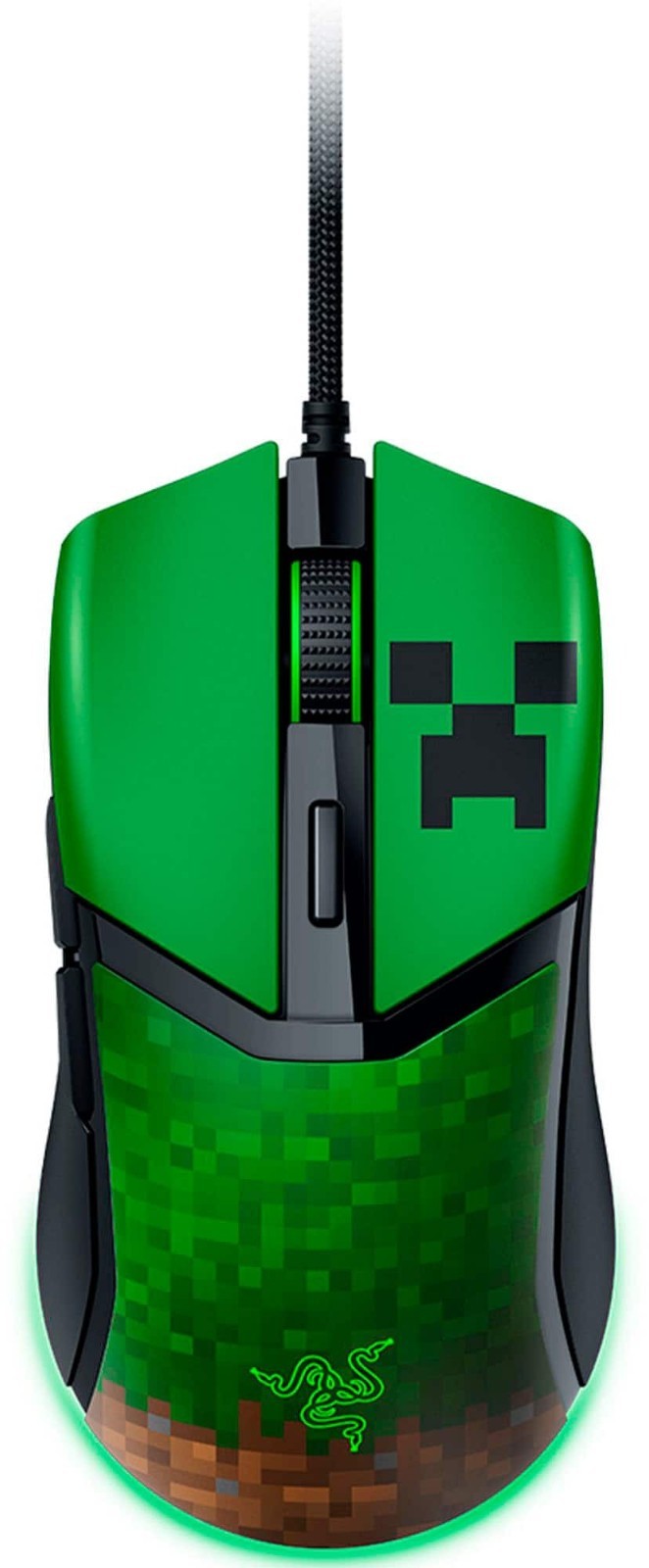 Razer Cobra Customizable Gaming Mouse - Minecraft Edition: Wired Precision Devic