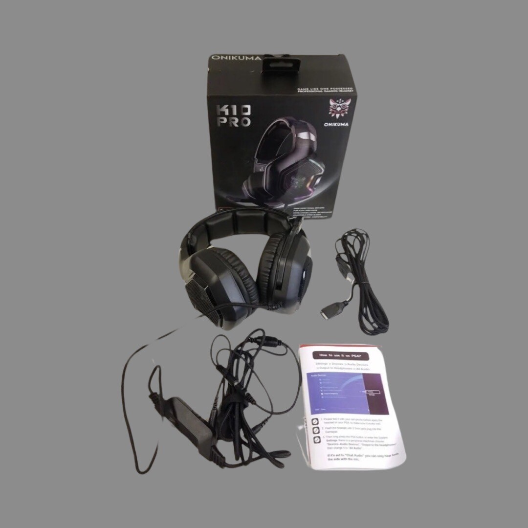 ONIKUMA K10 Pro  Wired Stereo Gaming Headset with Microphone