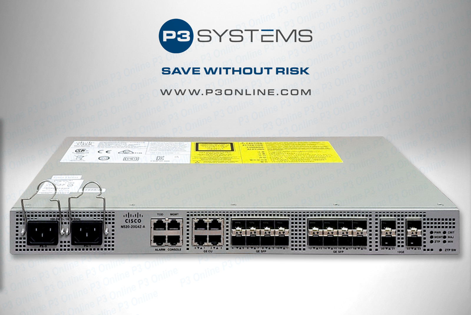 Cisco N520-20G4Z-A Network Convergence System 20xGE + 4x10GE ***CISCO EXCESS***