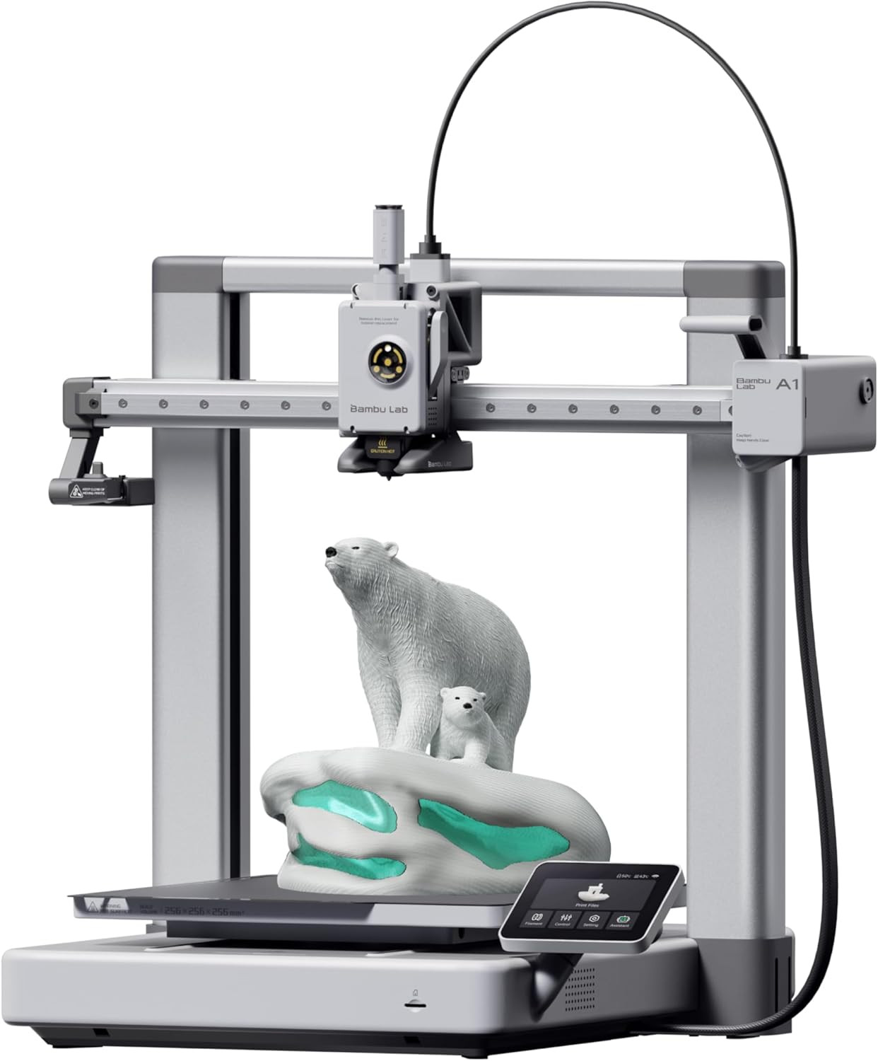 3D Printers Bambu Lab A1 Printer Ready-to-Use FDM Beginners Kids 