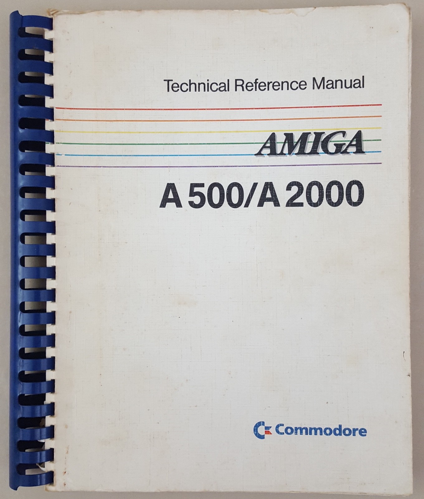 A500/A2000 Technical Reference Manual for Commodore Amiga 500 2000 2000HD 2500