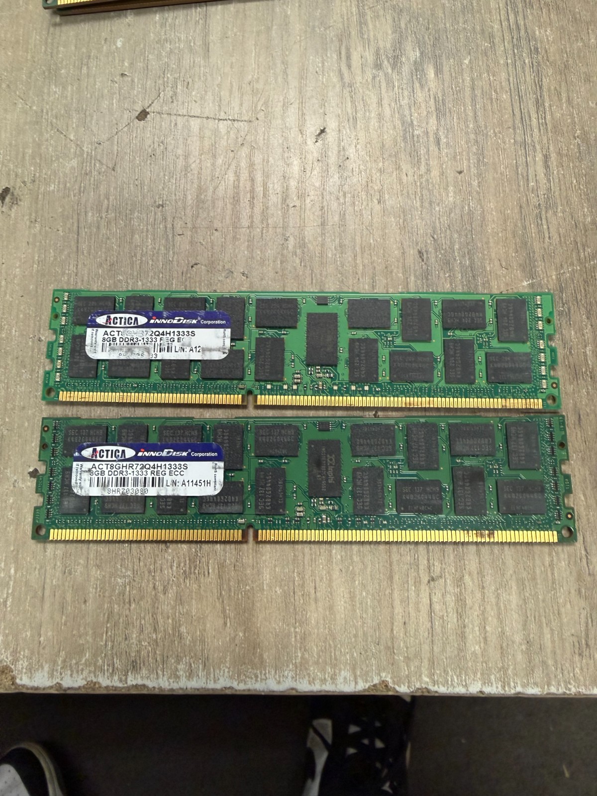 Actica InnoDisk ACT8GHR72Q4H1333S 16GB (2x8GB) DDR3 1333MHz RAM