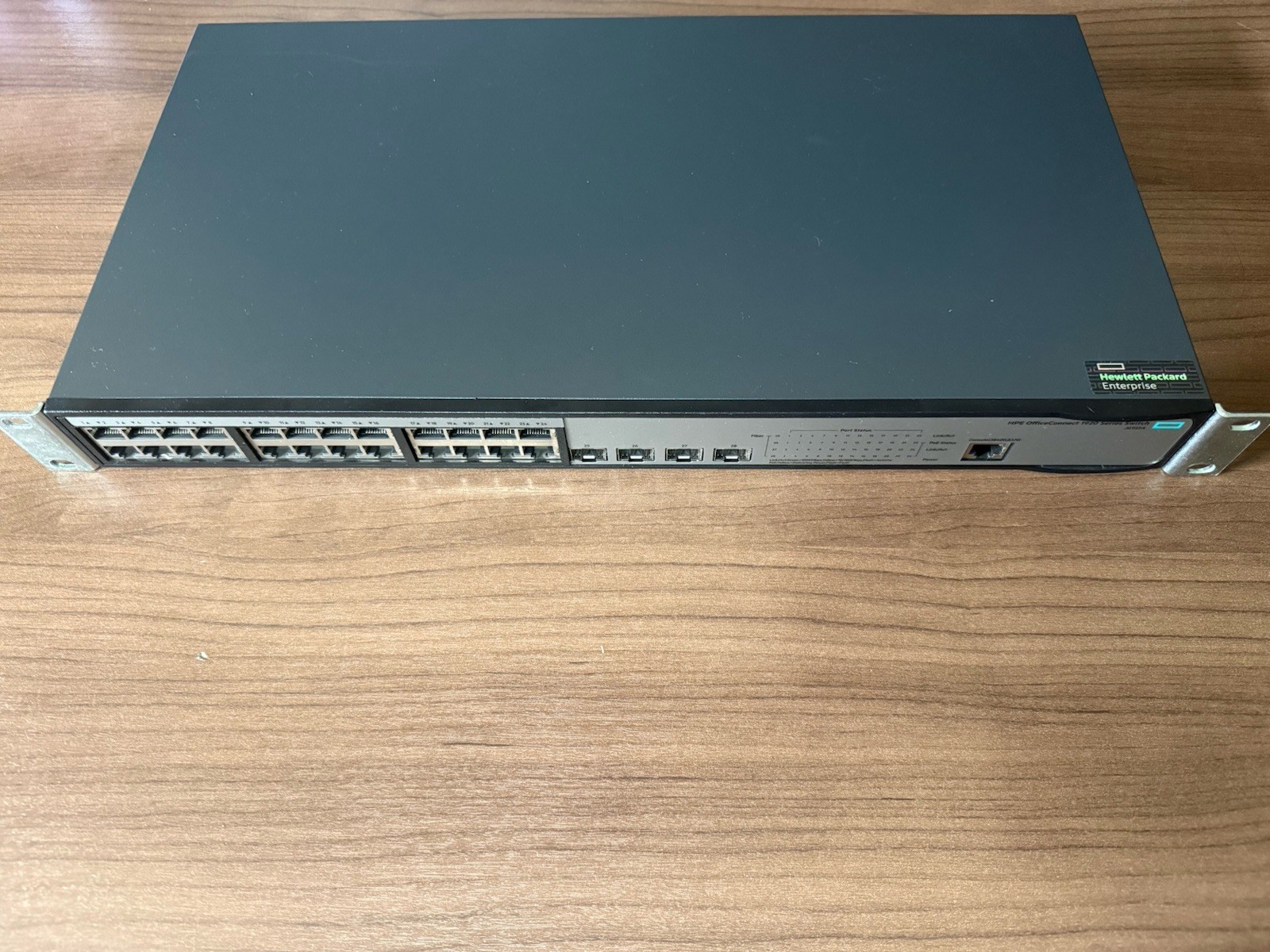 HPE 1920 24G Poe+180W OfficeConnect 1920 Series 24-Ports Switch JG925A Used