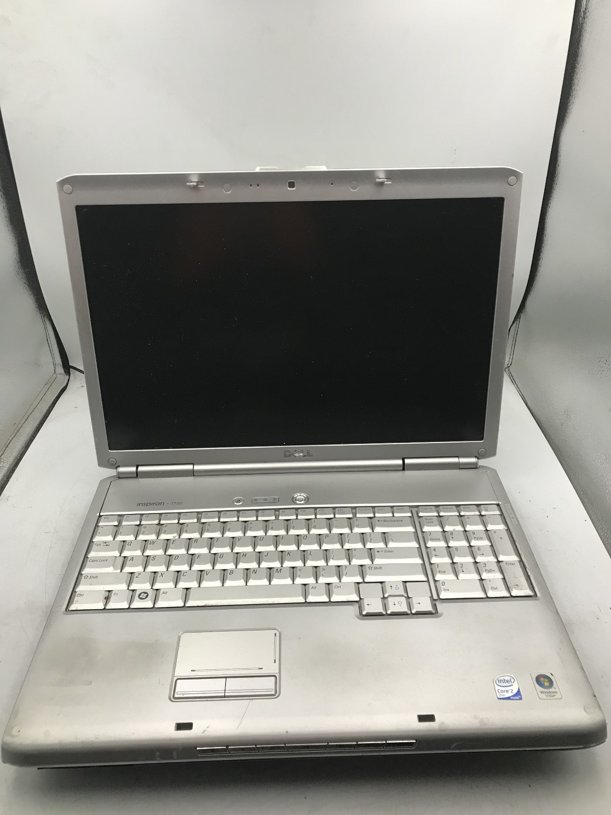 DELL INSPIRON 1720 - FOR PARTS/REPAIR - INTEL CORE 2 DUO - 1GB RAM -READ DESC-BB