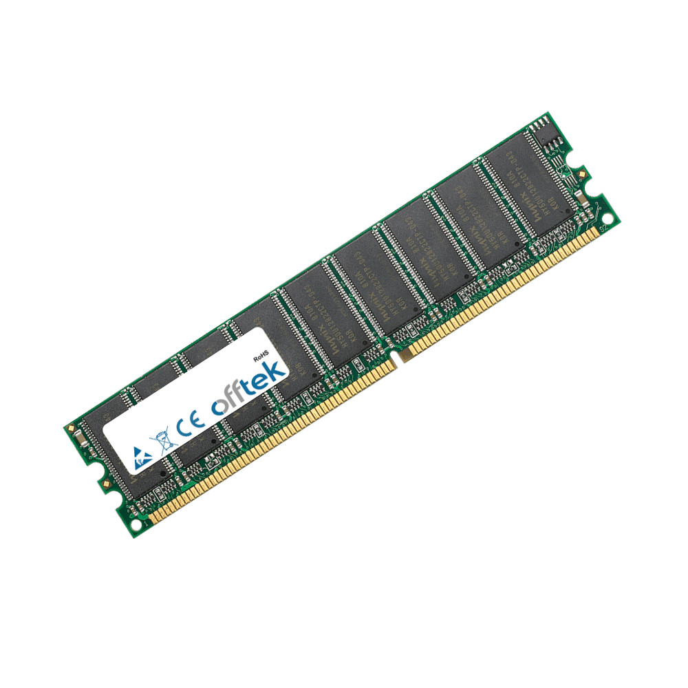 1GB RAM Memory Asus K8V SE Deluxe (PC3200 - ECC) Motherboard Memory