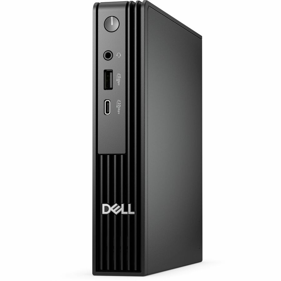 Dell Pro Micro QCM1250 Desktop Computer - Intel Core i3 14th Gen i3-14100T - 8
