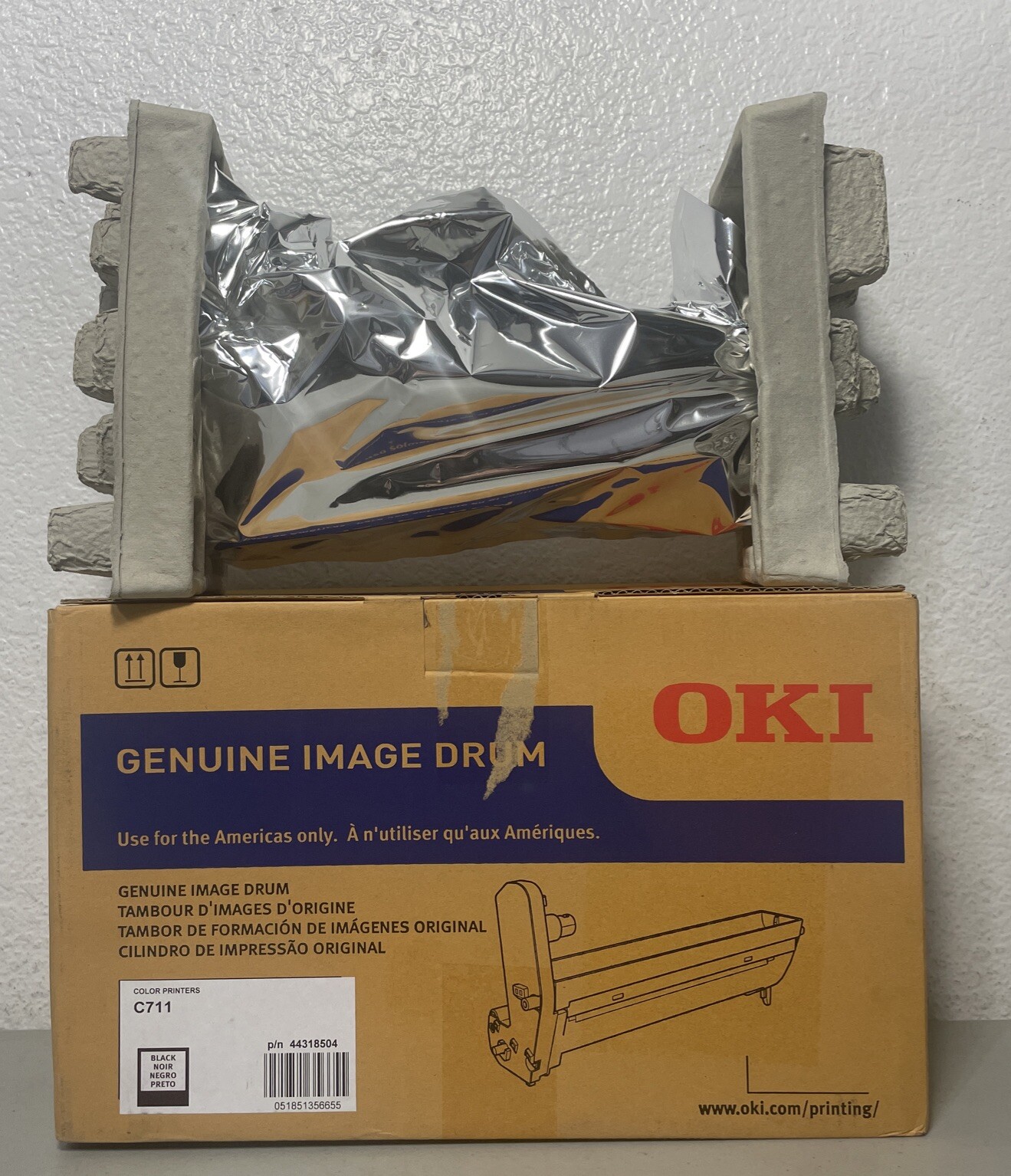 Genuine OKI 44318504 Black Image Drum C711 Oki Data 