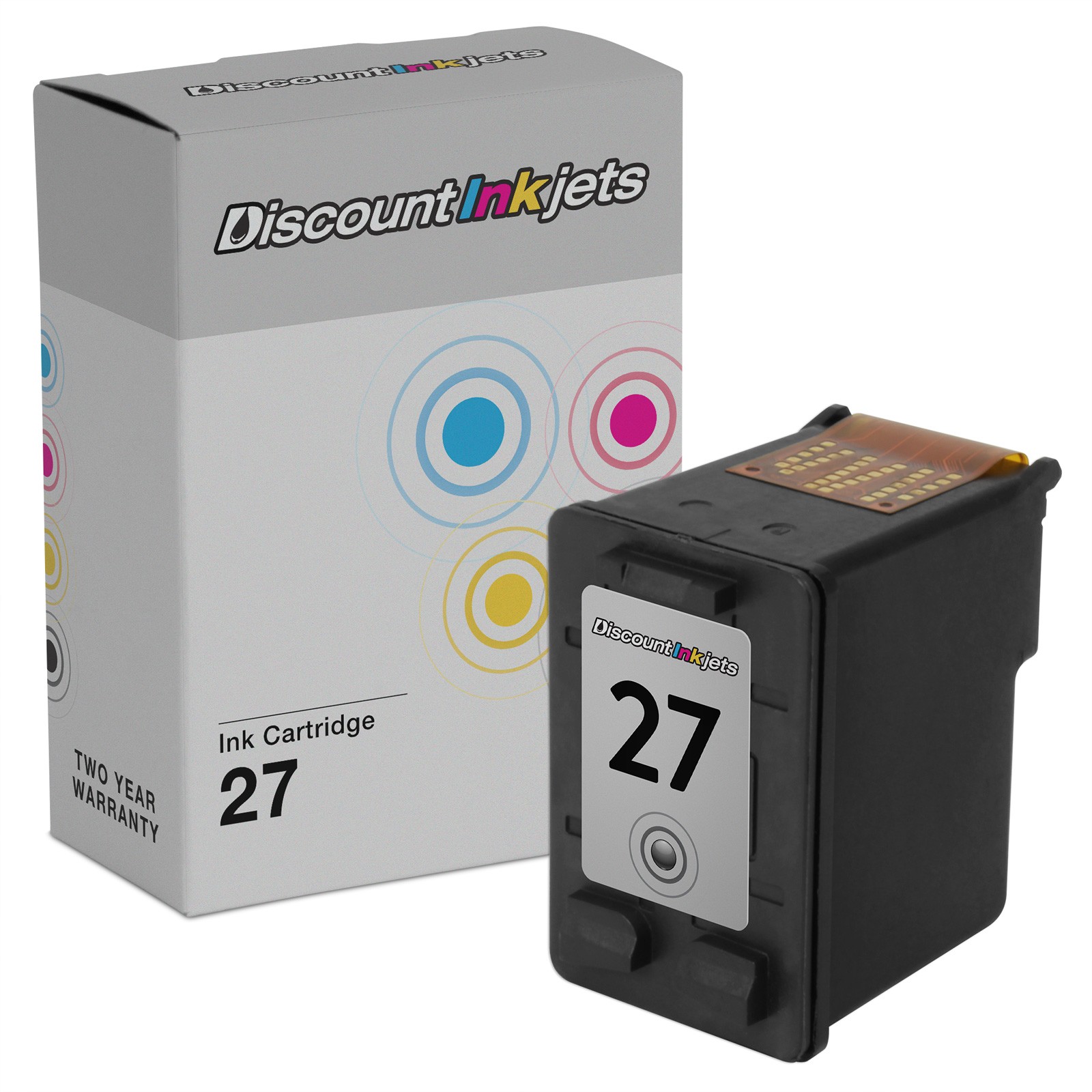 Reman #27 for HP 27 C8727AN BLACK Ink Cartridge OfficeJet 5610 5610xi 4315 4315v