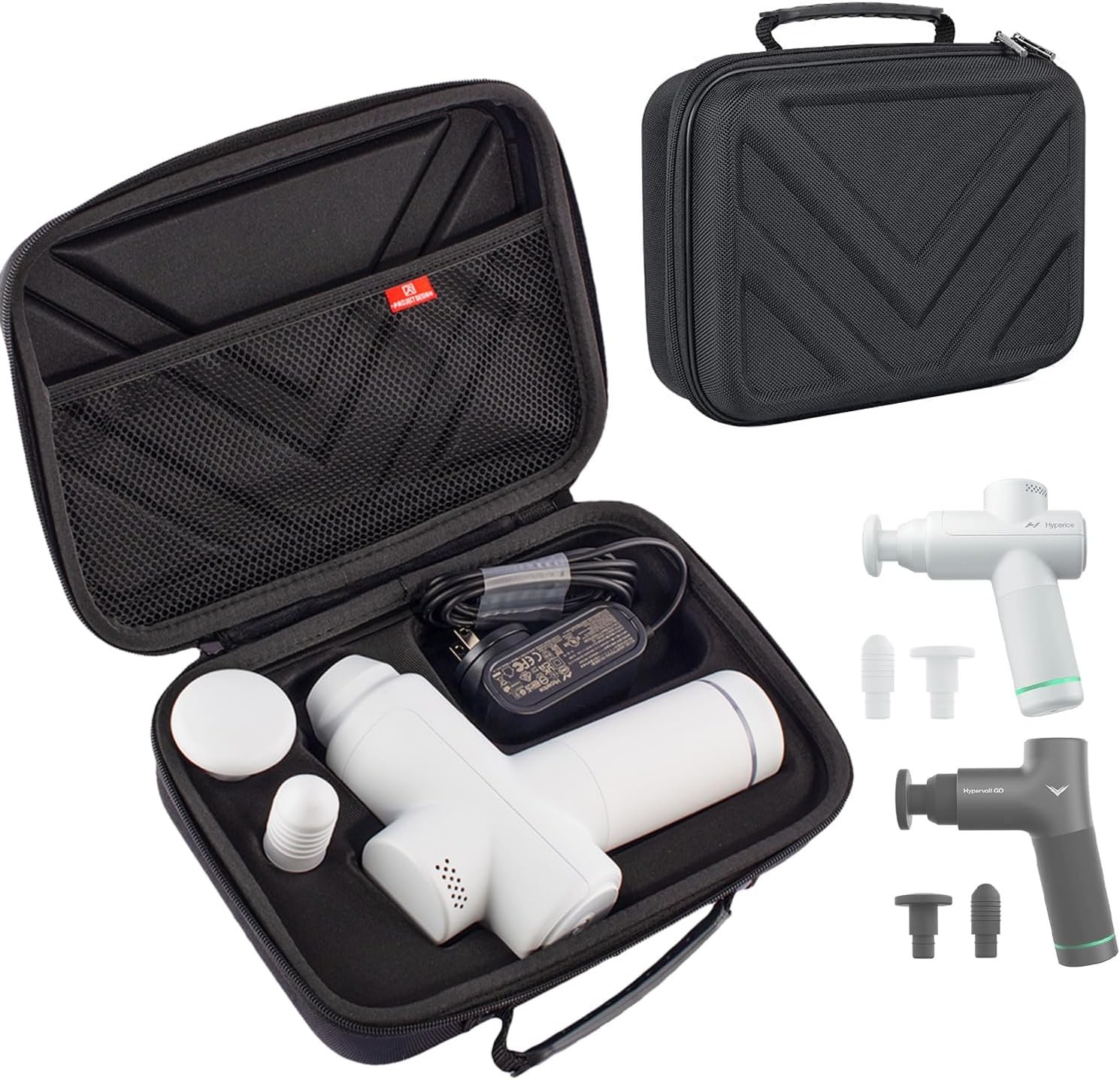 Best Carrying Case Compatible with Hypervolt Go 2 Travel Storage Organizer Hard