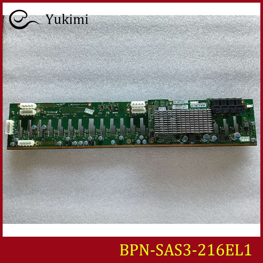 BPN-SAS3-216EL1 FOR Supermicro 4*NVME 2.5-inch 24-Disks Expander Backplane
