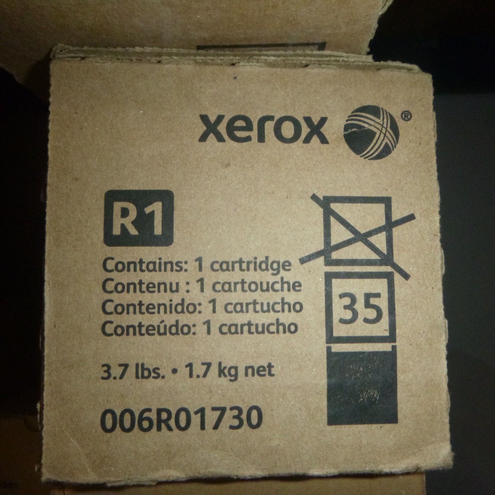 Genuine Xerox 006R01730 (6R1730) Black Toner Cartridge - Factory Sealed