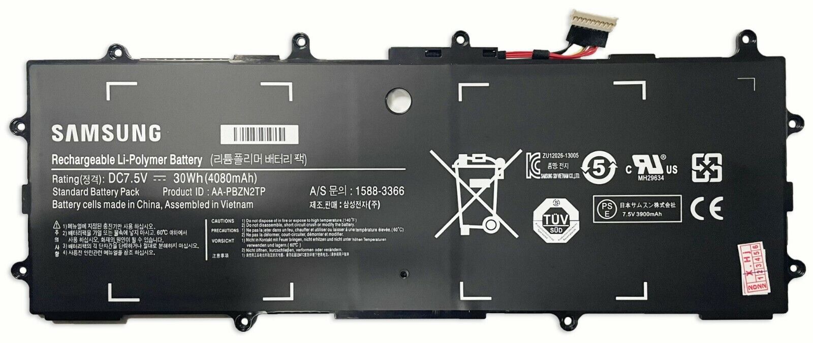 Genuine AA-PBZN2TP Battery for Samsung Chromebook XE303C12 905S3G 910S3G 915S3G