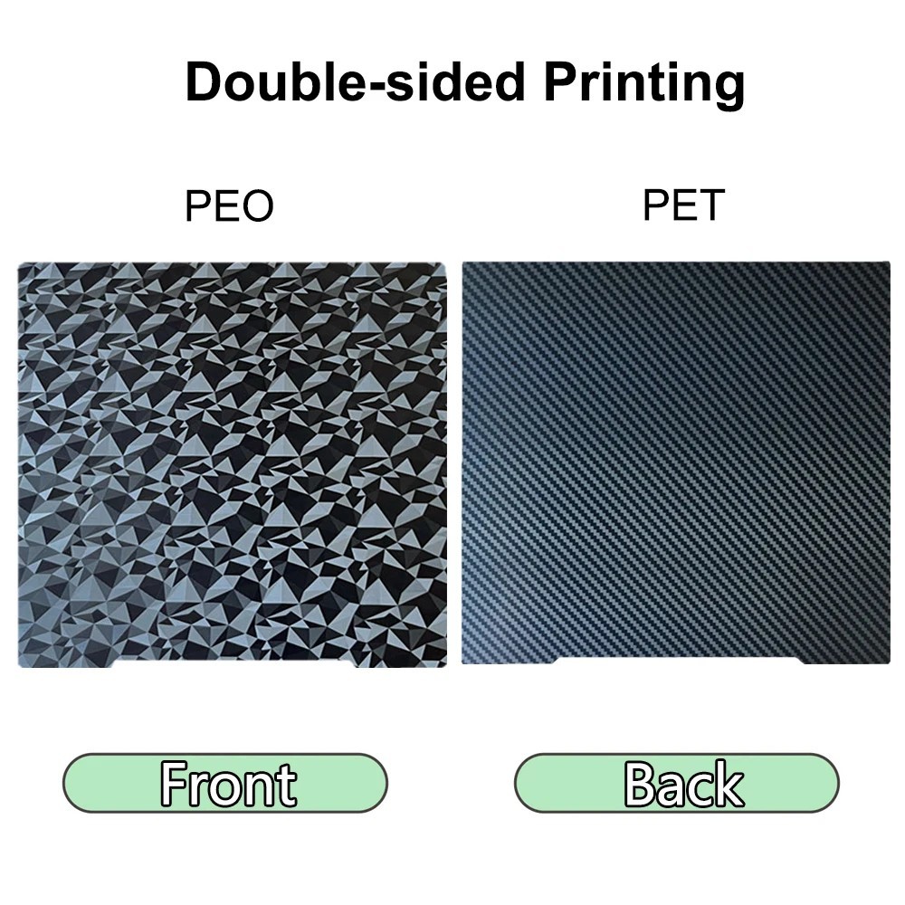 Prusa I3 MK3 MK3S+ MK4 Build Plate 241*254mm Spring Steel Sheet - 3D Printer