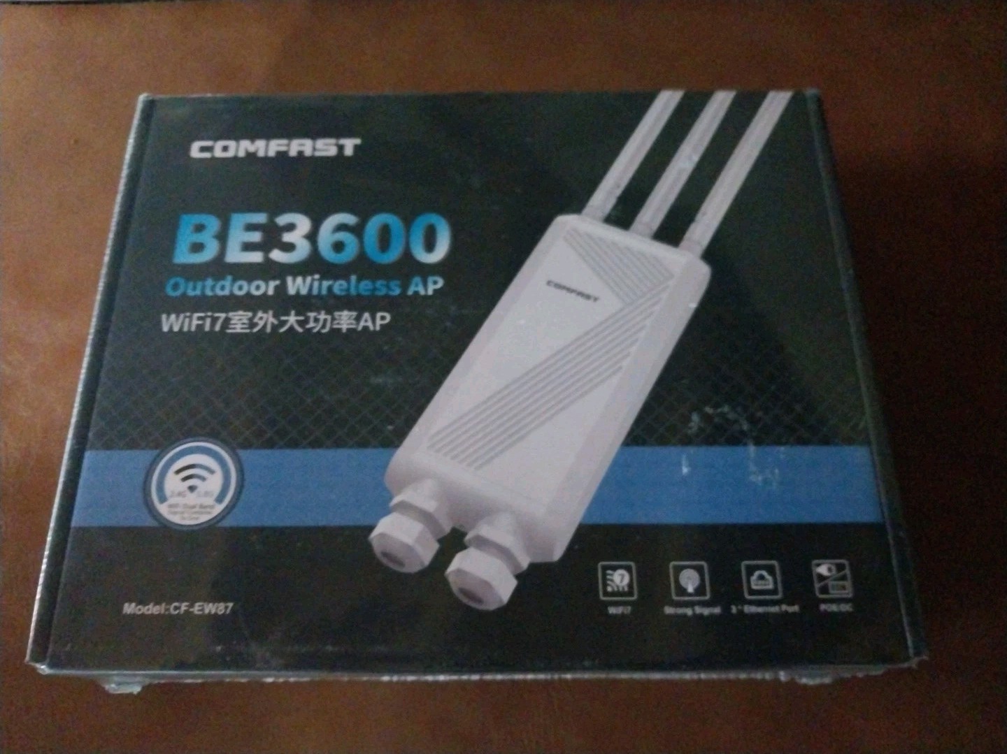 Comfast Wifi Access Point Wifi7  POE/DC. Dusl Band FAST