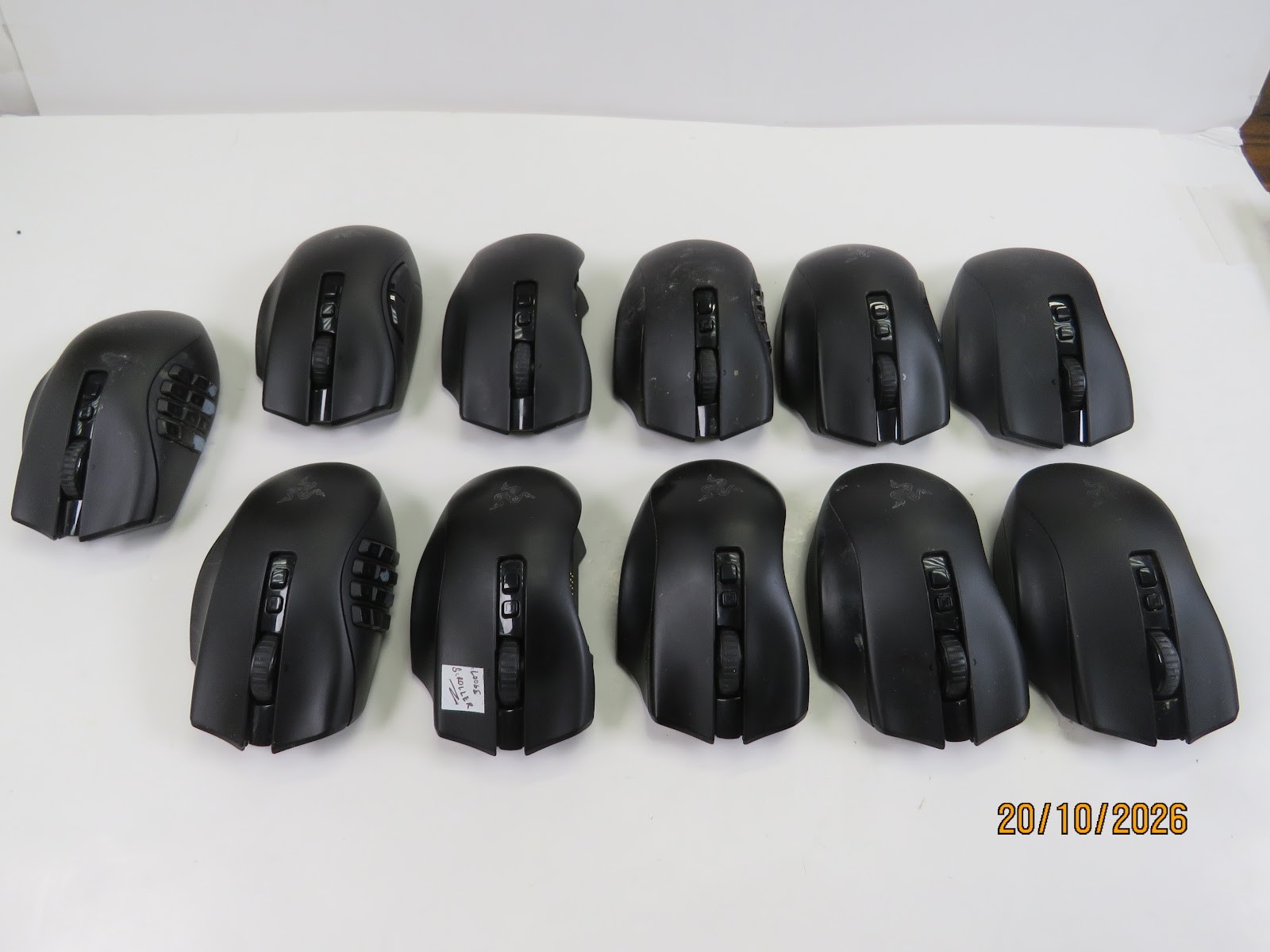 Lot of 11 Razer Naga V2 Pro Wireless Gaming Mice For Parts - RLOT33