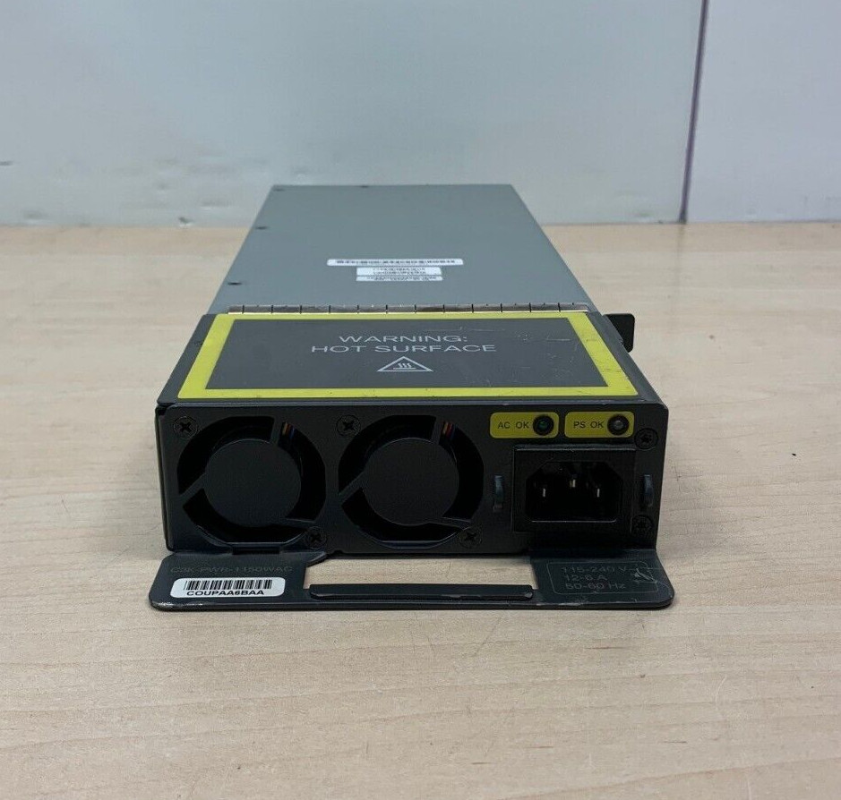 Cisco C3K-PWR-1150WAC 1150W Power Supply 341-0232-01