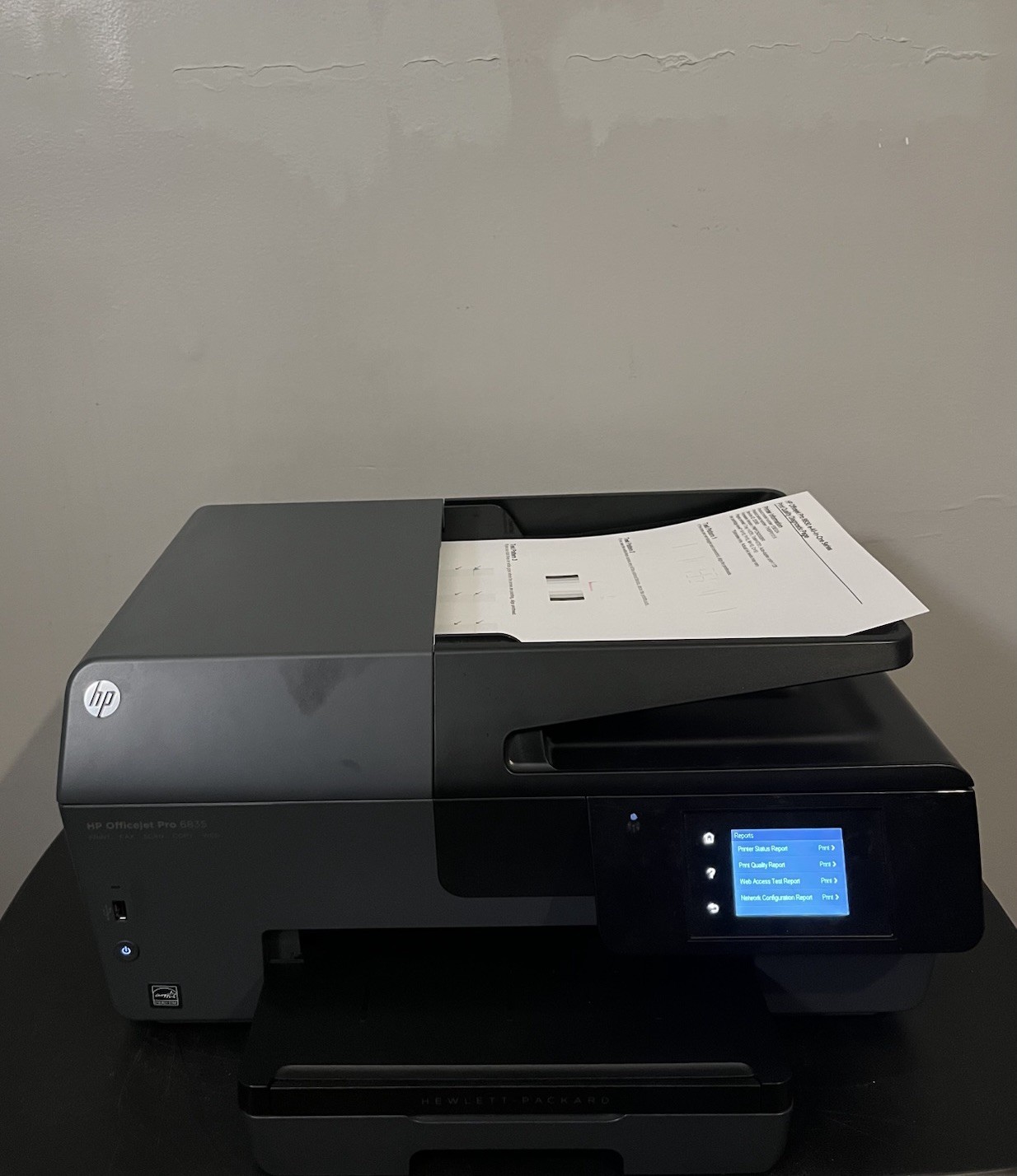 HP OfficeJet Pro 6835 e All-in-One Printer - Fully Loaded Toners TESTED & WORKS