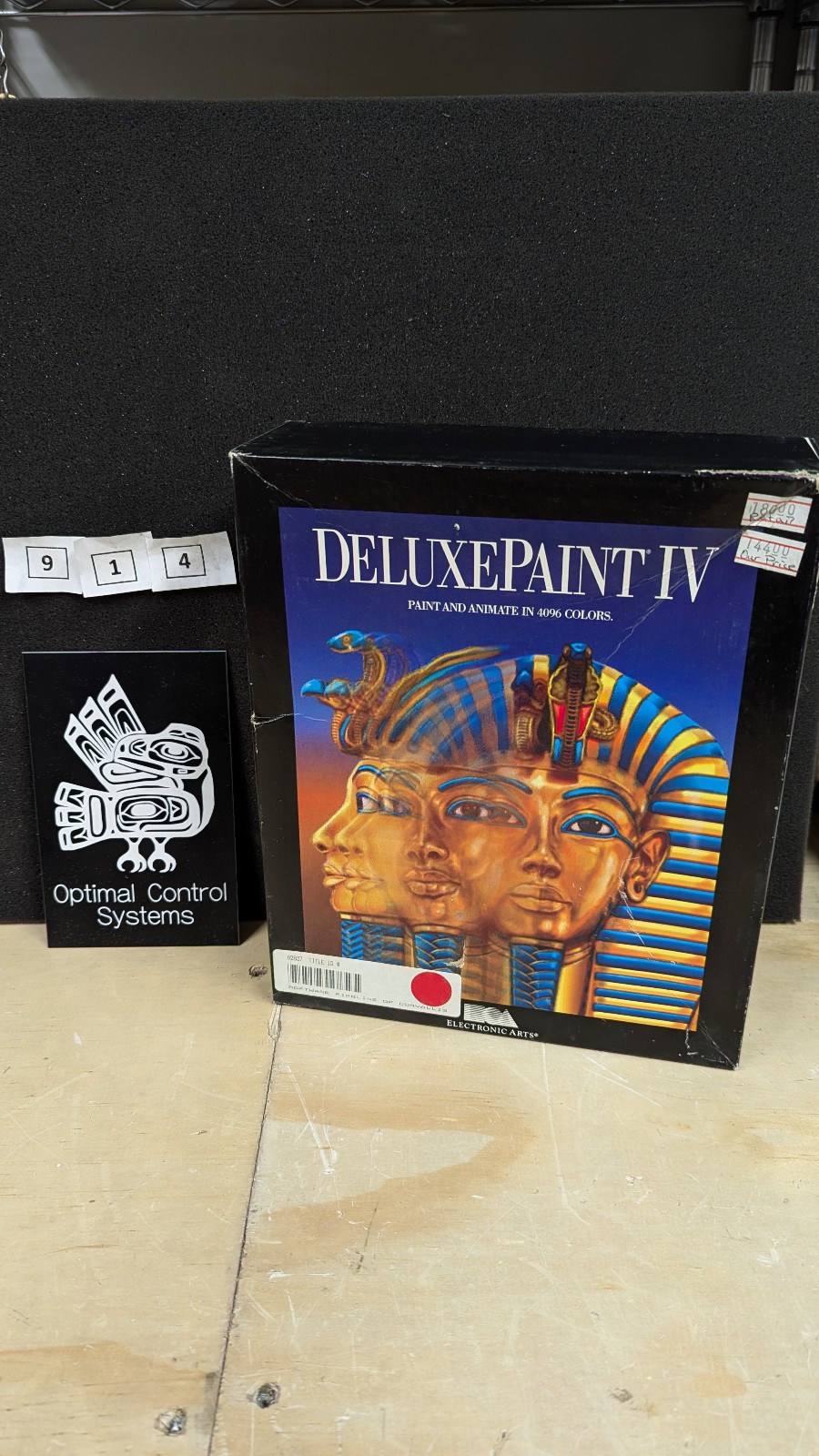 Electronic Arts	Amiga Deluxe Paint 4 w/ box and manual