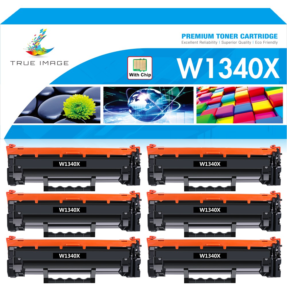 6PK New Chip W1340X Toner Fit for HP 134X LaserJet M209dw MFP M209dw M234sdn