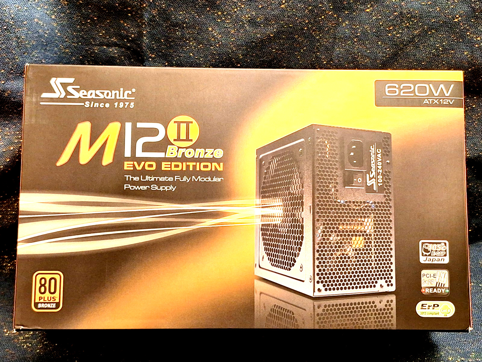 SeaSonic M12II 620W EVO Modular ATX Power Supply *NEW in BOX*