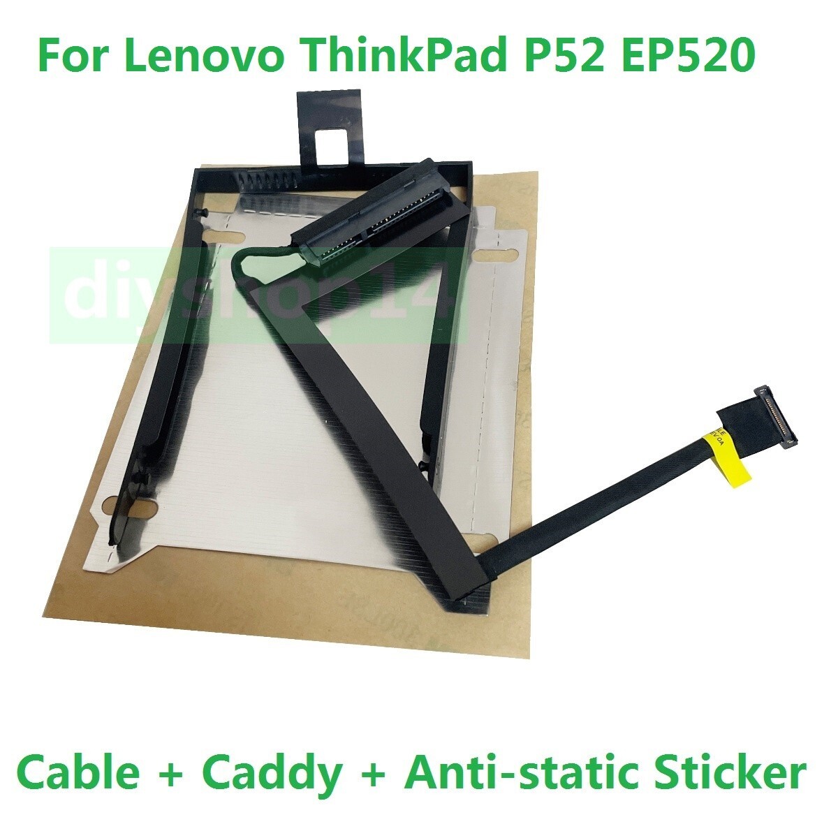 SATA Hard Drive HDD SSD Wire Line Cable Caddy Bracket for Lenovo ThinkPad P52
