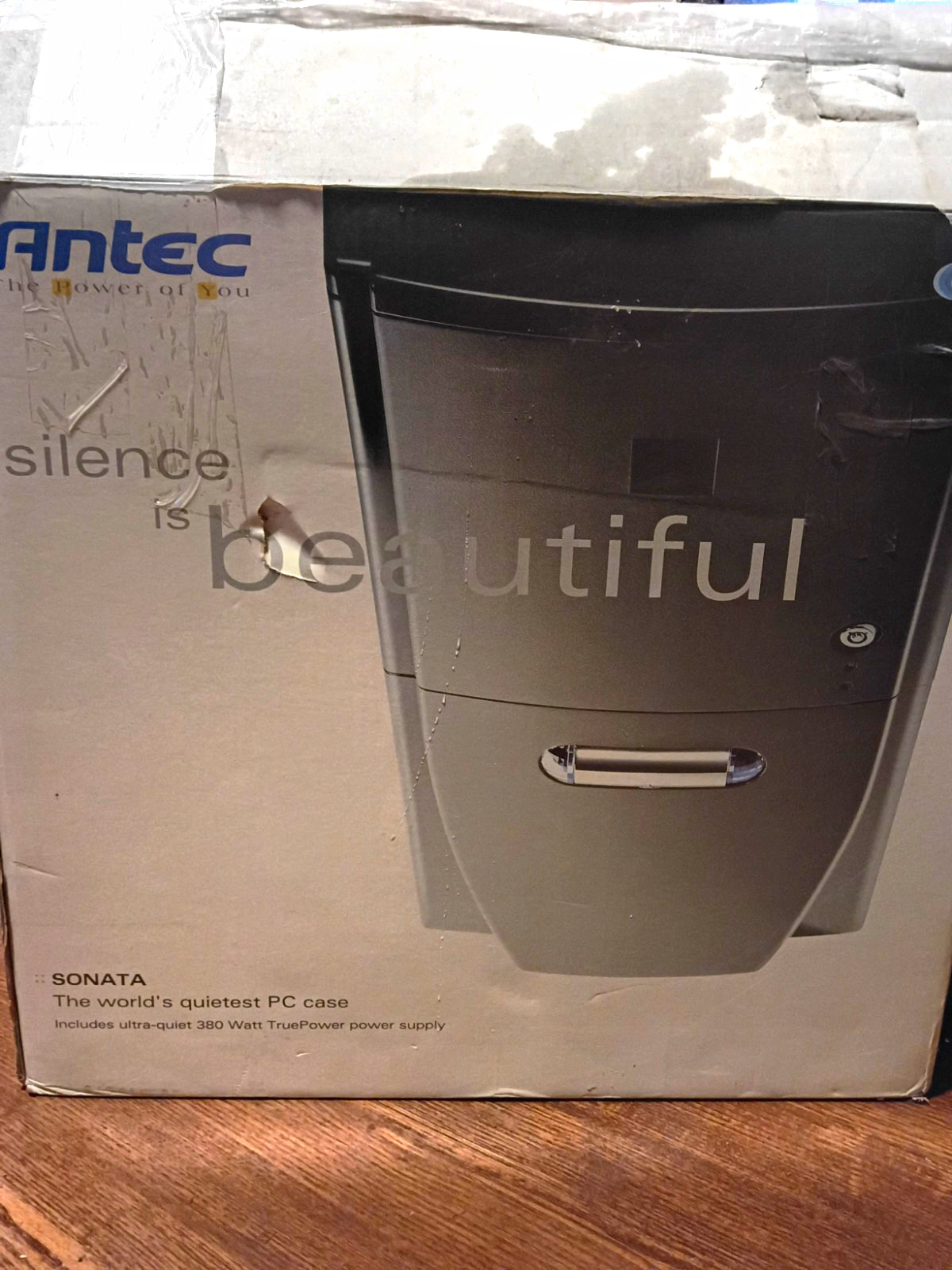 VINTAGE Antec Sonata LS-138 Quiet PC Case FACTORY SEALED New In Box Piano Black