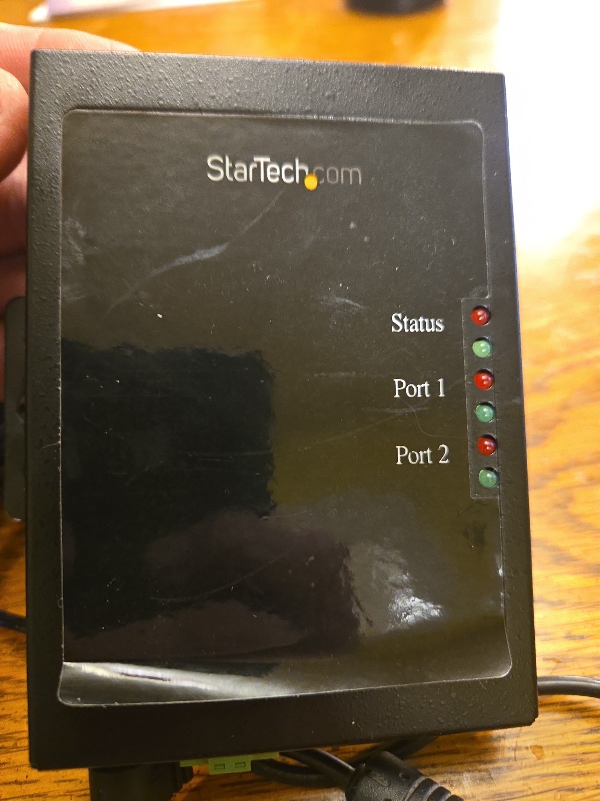 StarTech.com NETRS2322P 2-port RS-232 Serial-to-IP Ethernet Device Server
