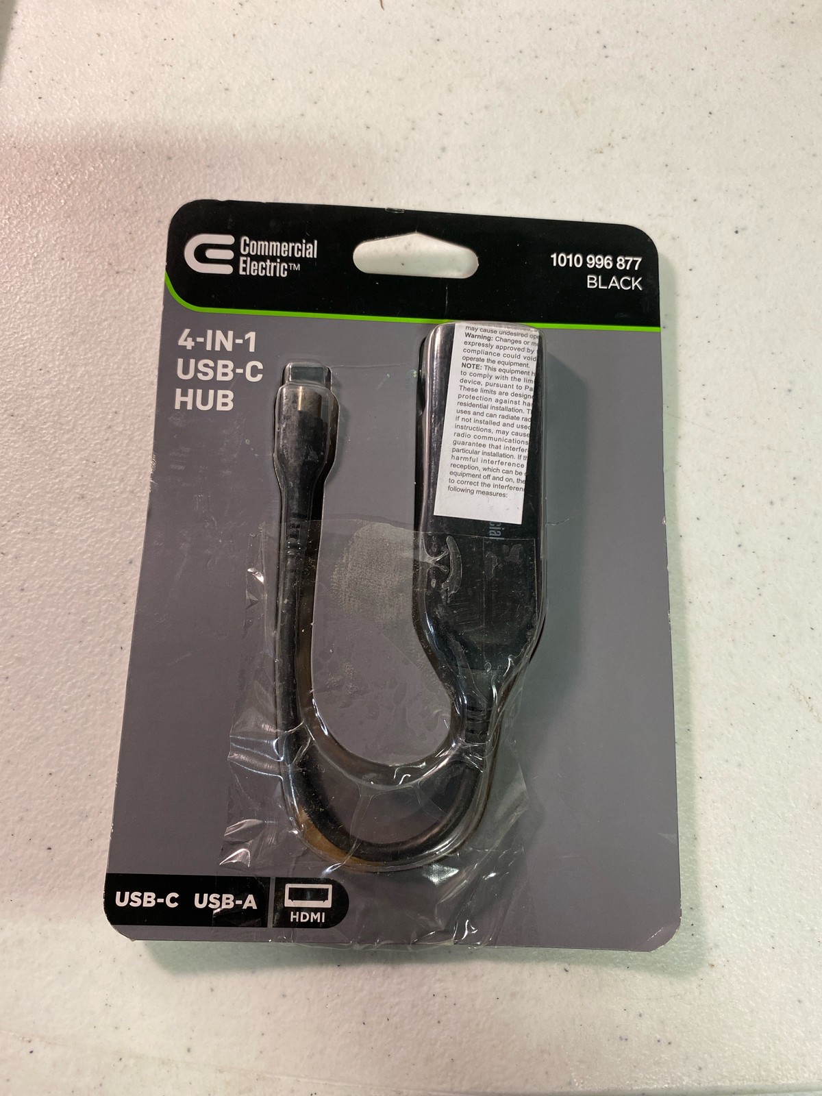 Commercial electric HD1427 4 in 1 USB-C HUB (USB C to HDMI+USB3.1+PD+USB2.0)