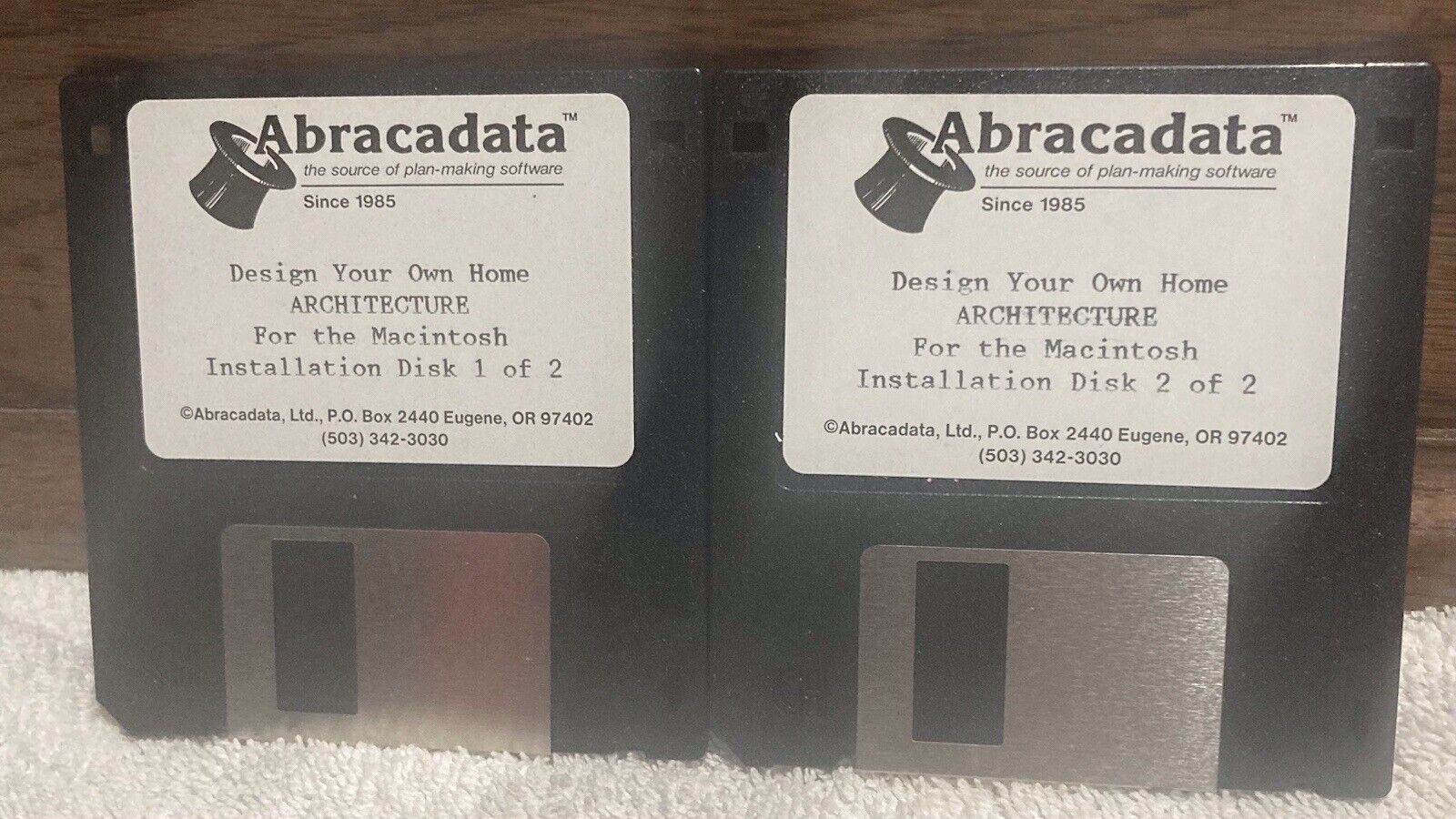 Abracadata ARCHITECTURE Design Your Own Home 2 Disks 3.5” | ON SALE WAS $29.50