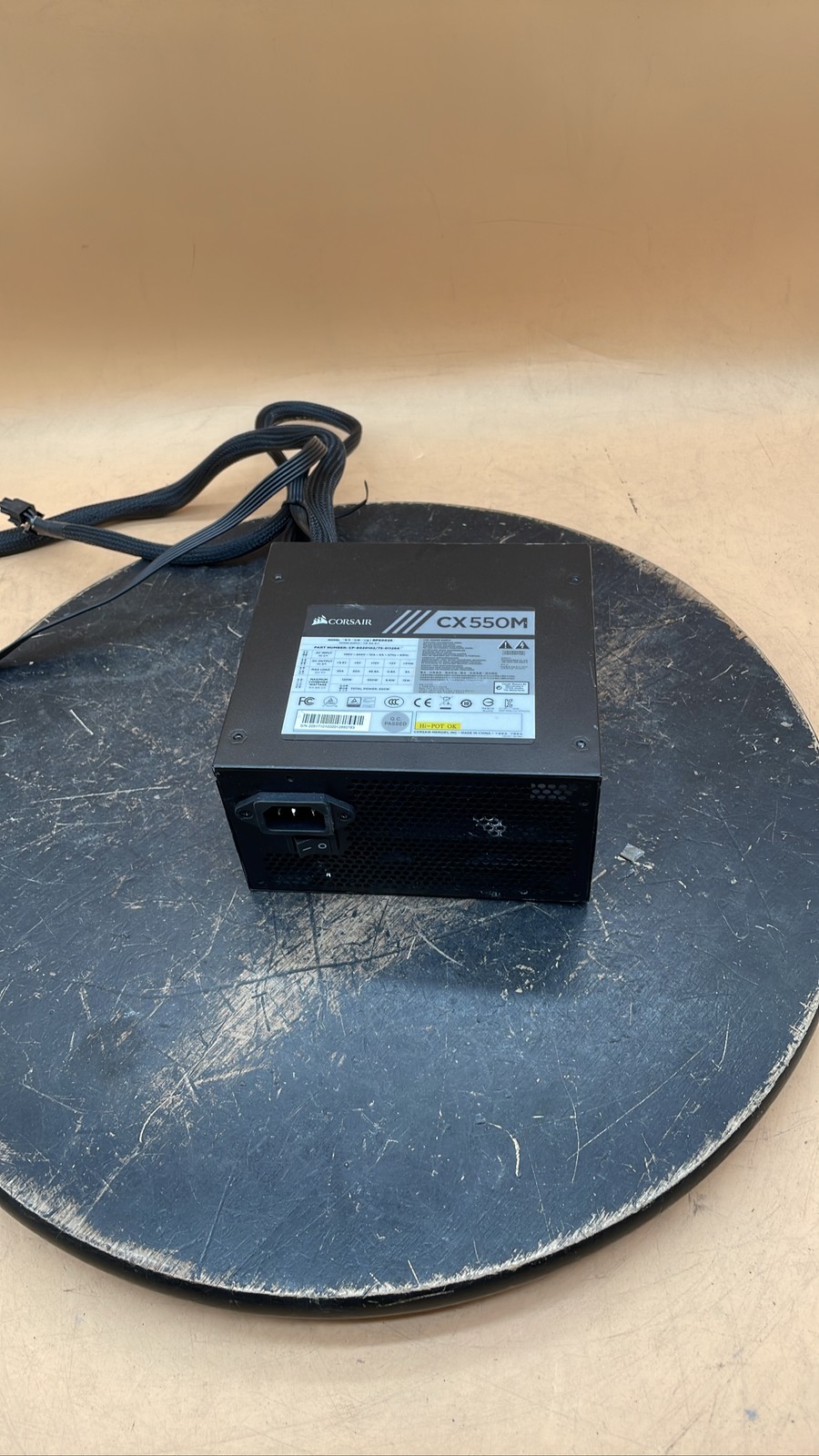 Corsair CX550M RPS0028 550W Semi-Modular ATX Computer Power Supply Unit