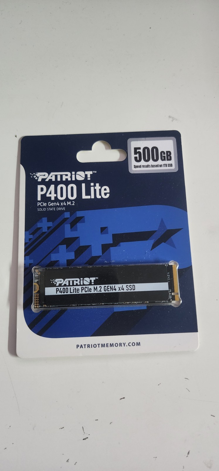 Patriot P400 Lite 500GB NVMe M.2 Gen 4 x4 SSD