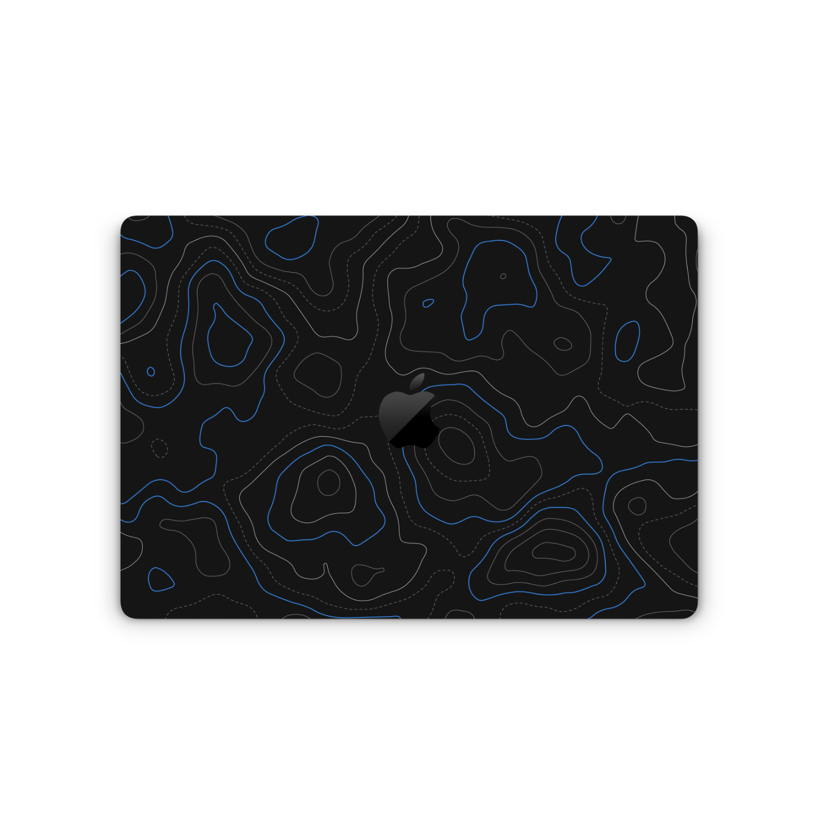 Topographic Vinyl Skins Compatible with MacBook Pro
